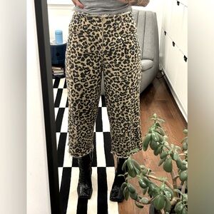 Vintage Leopard Denim size 10